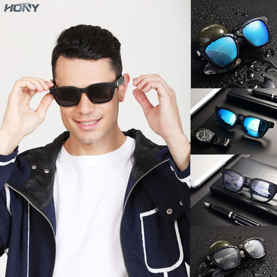 Para  molda óculos de sol audio com preto aberto do alto M/L dos fones de ouvido da orelha com conectividade de Bluetooth