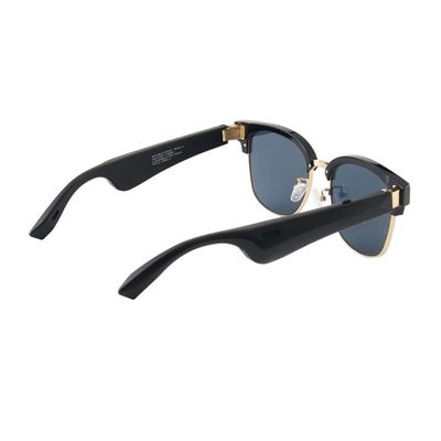 Lente de filtro leve azul Bluetooth dos óculos de sol sem fio da carga magnética TR90