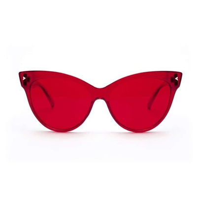 Dos óculos de sol na moda das máscaras das mulheres vidros feitos sob encomenda de Logo Protective Color Therapy Sun